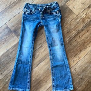 Miss me boot cut low rise